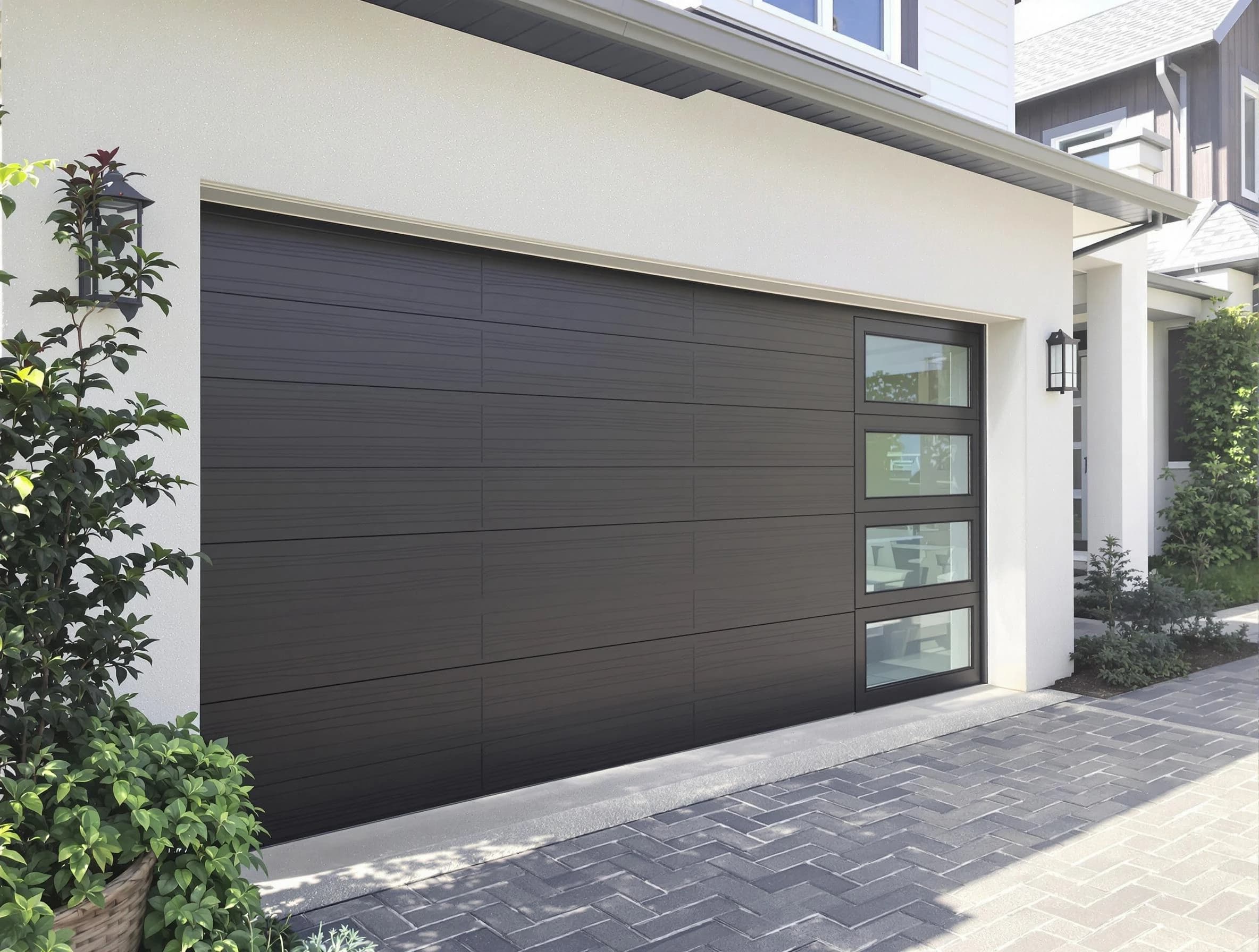 Custom garage door installation by Ramapo Garage Door Repair in Ramapo