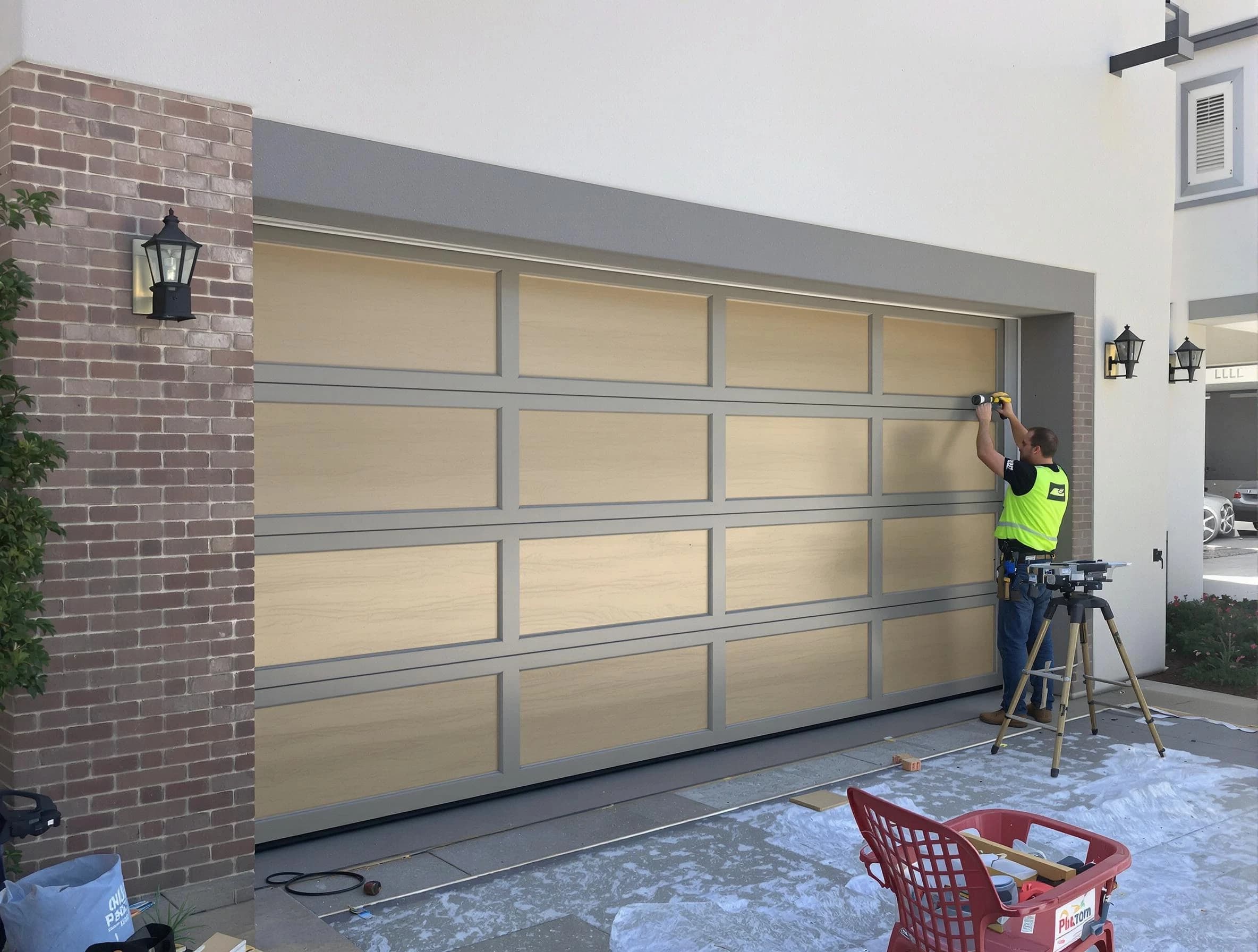 Garage door replacement service by Ramapo Garage Door Repair in Ramapo