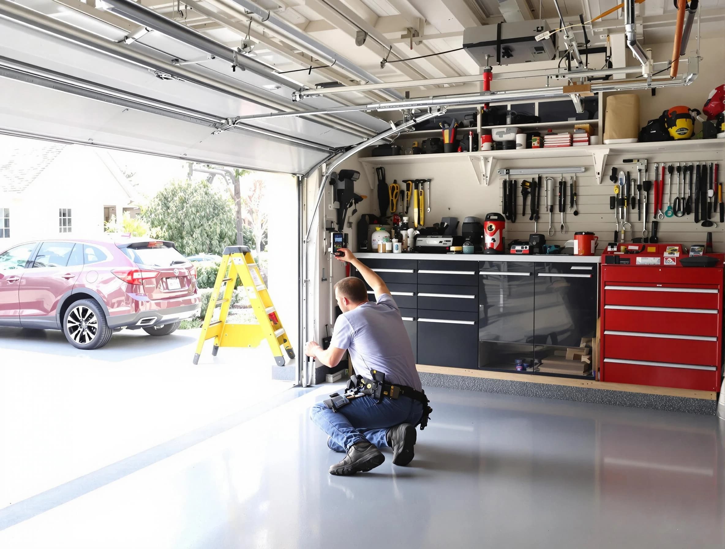 Local garage door repair service by Ramapo Garage Door Repair in Ramapo