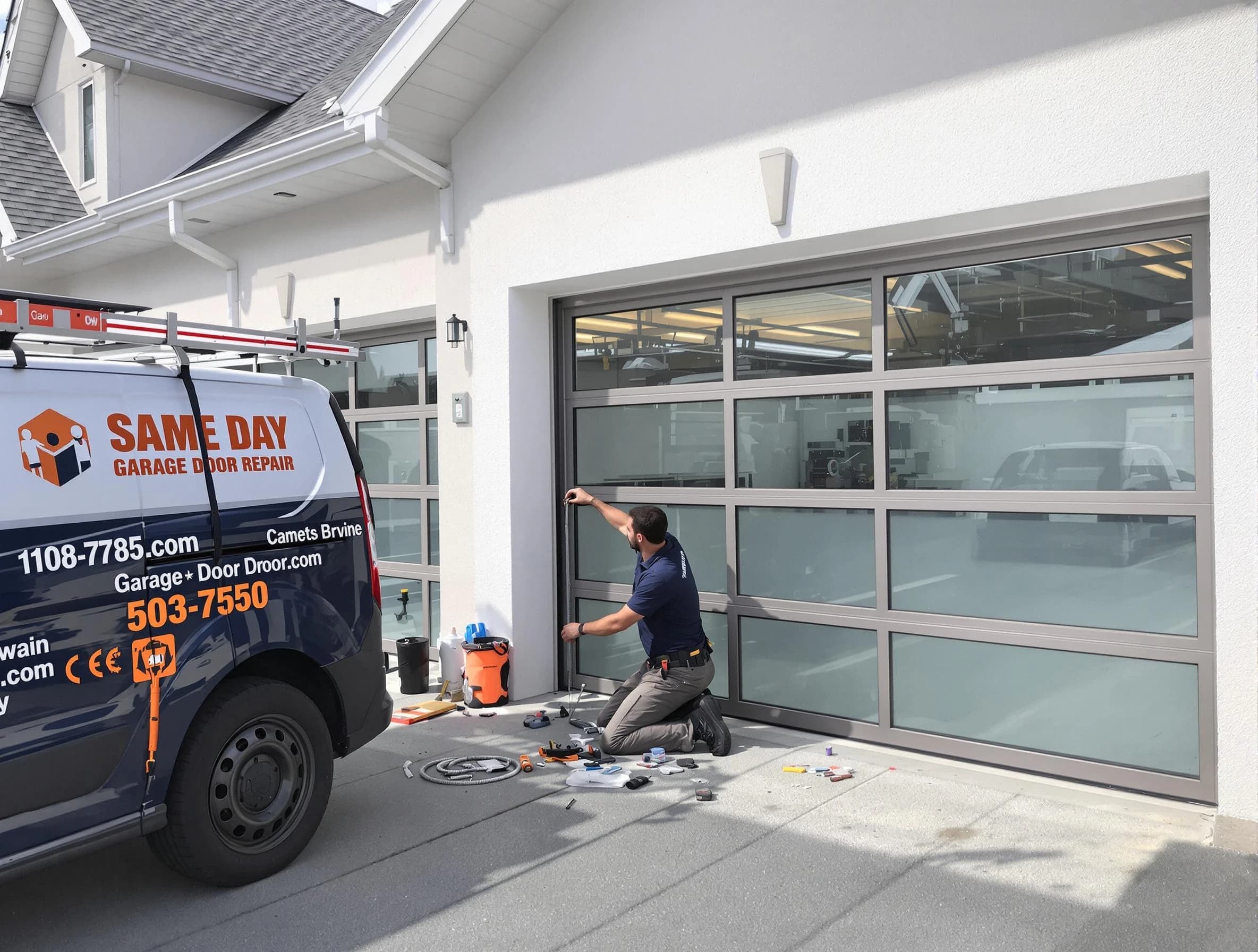 Same-day garage door repair service by Ramapo Garage Door Repair in Ramapo