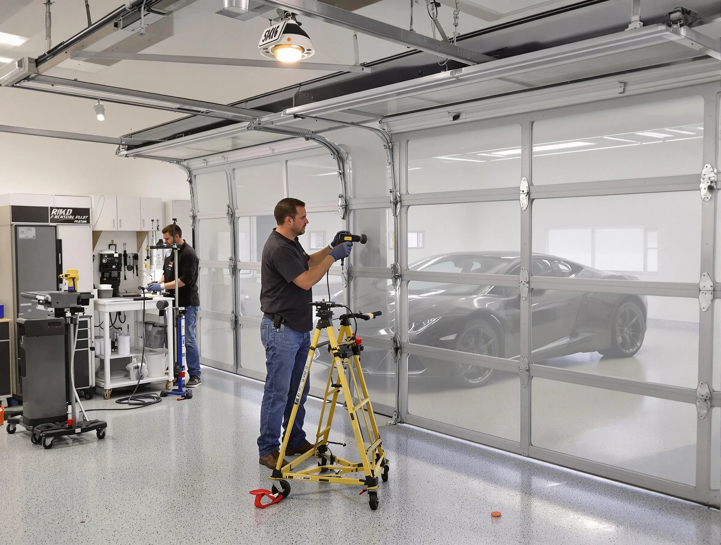 Garage Door Dents Repair in Ramapo