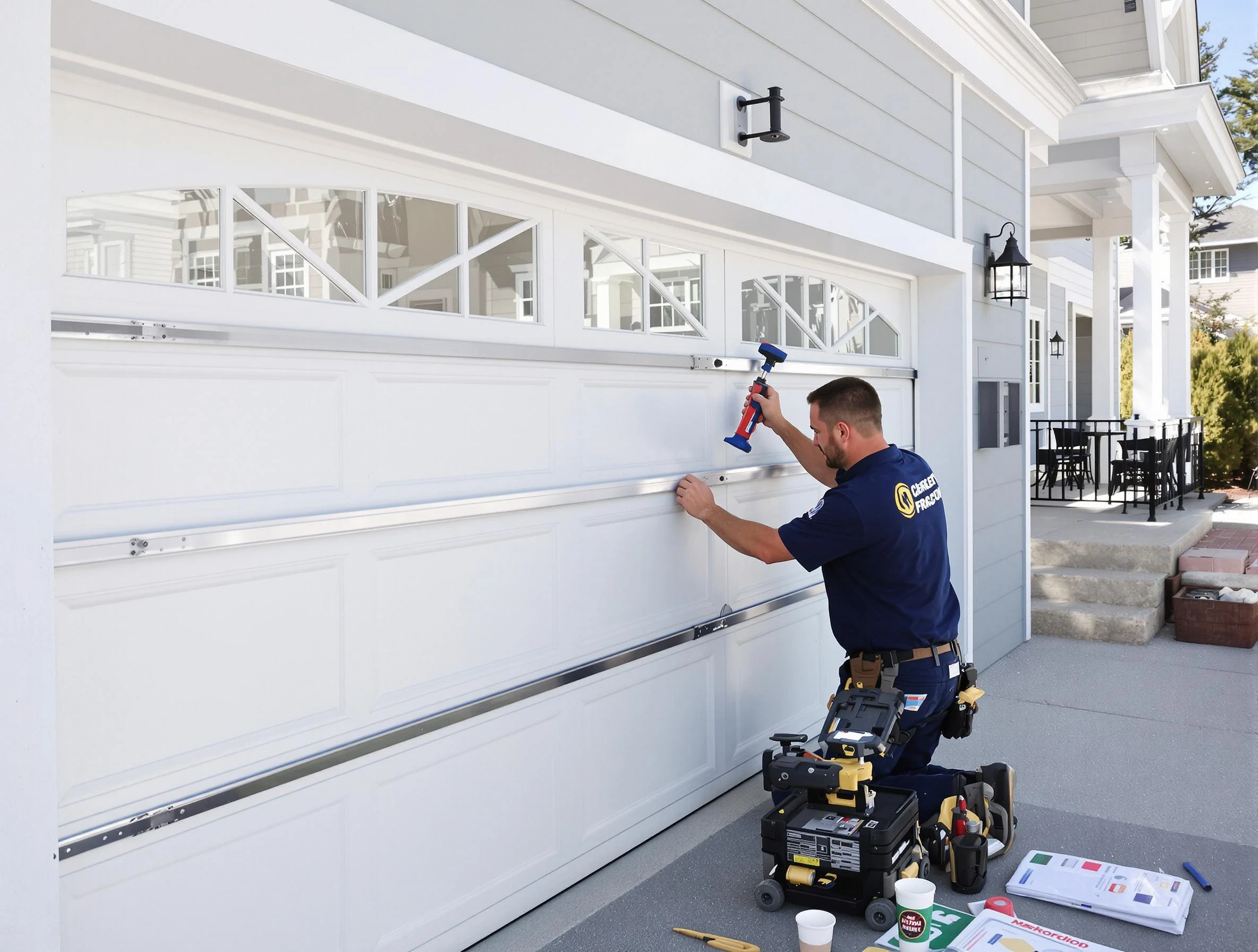 Professional garage door installation by Ramapo Garage Door Repair in Ramapo