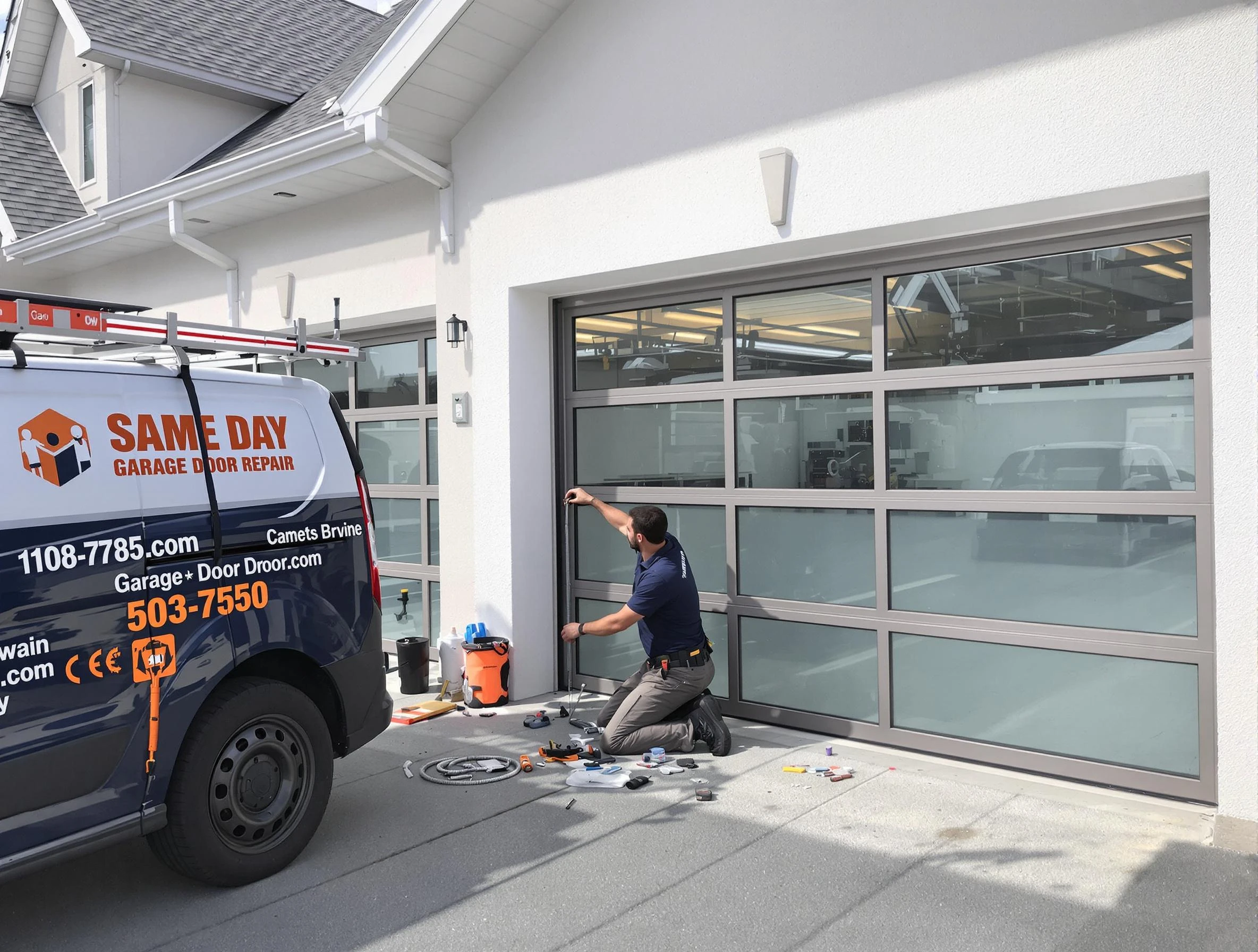 Same-day garage door repair service by Ramapo Garage Door Repair in Ramapo